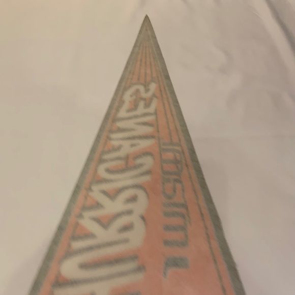 Vintage Wincraft University of Miami UMiami Hurricanes Logo 30" Pennant Flag - Picture 8 of 14